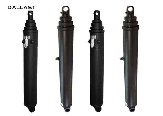 12 Stroke Telescoping Single Acting Dump Trailer Hydraulic Cylinder Ram