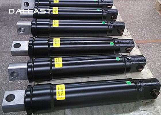 Single Acting Hydraulic Ram Chrome Welded Piston Type , Hydraulic Oil Cylinder