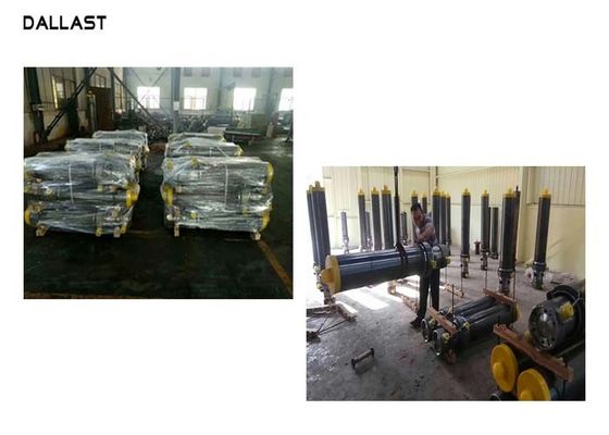 Welded Single Acting Hydraulic Ram Long Stroke 30 Inch 3x12 Hydraulic Press Cylinder