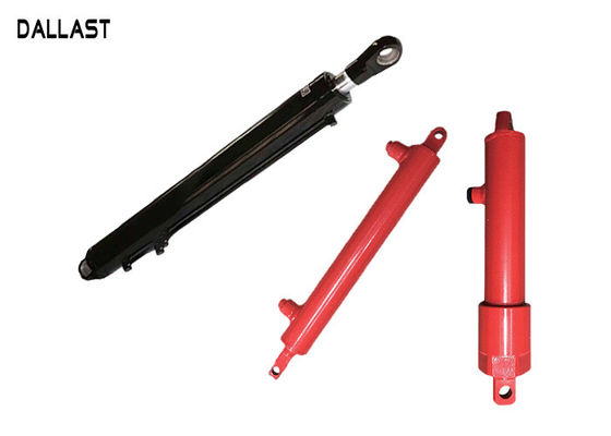 Agricultural Truck Farm Hydraulic Cylinders Dual Action Stainless / Alloy Steel Material