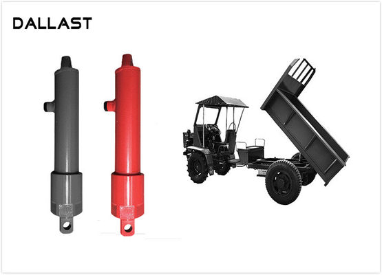 Mid Pressure Loader Farm Hydraulic Cylinders Double Acting Welded Agricultural Trucks