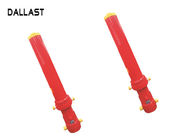 Dump Truck Single Acting Telescopic Hydraulic Cylinders With Heavy Duty Welded Construction