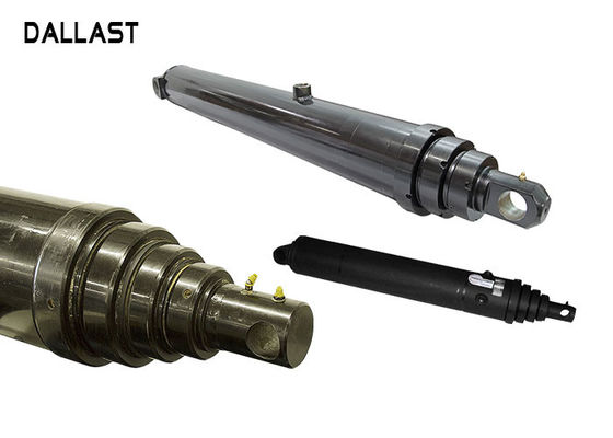 Welded Telescoping Hydraulic Ram 8412210000 HS Code ISO9001 Certification