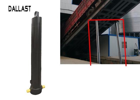 FE Type Single Acting Telescopic Cylinder Hydraulic Flap Automatic Unloading Machine Applied