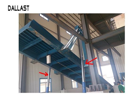 FE Type Single Acting Telescopic Cylinder Hydraulic Flap Automatic Unloading Machine Applied