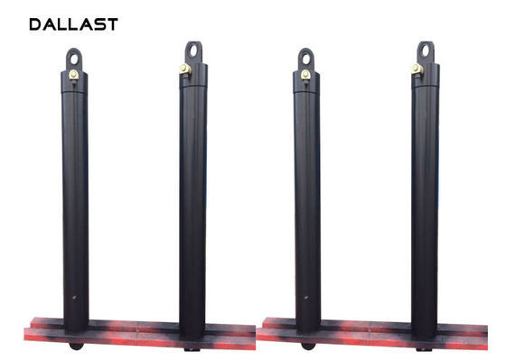 Durable Single Acting Telescopic Hydraulic Cylinders Long Stroke Lifting Dump Truck