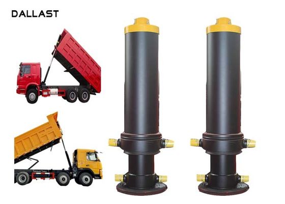 Telescopic Multi Stage Hydraulic Cylinder Single Acting Dump Truck Hydraulic Oil Cylinder