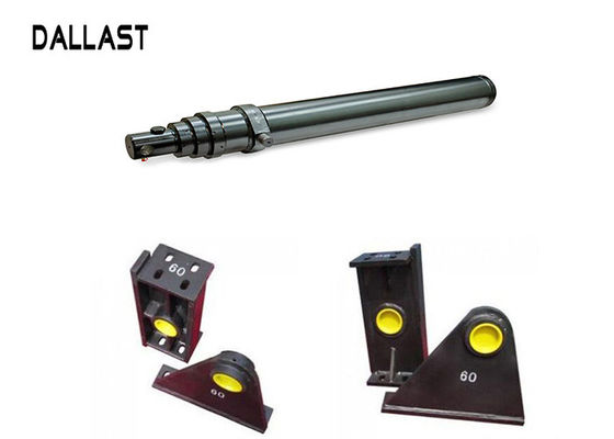 Regulated Type One Way Hydraulic Cylinder Dump Truck Plunger Oil Ram One Year Warranty