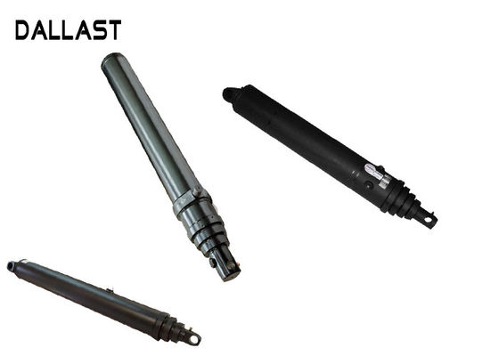 Telescopic Multi Stage Single Acting Hydraulic Ram 3 5 7 Inch Bore Cylinder