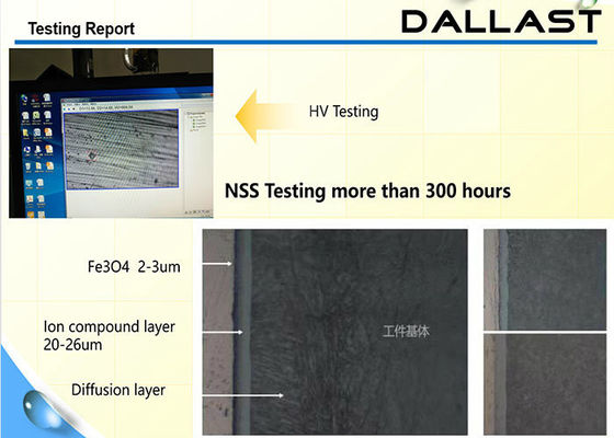 Durable Chrome Plated Steel Bar 42CrMo Hydraulic Cylinder Neutral Salt Spray Test 500 Hours