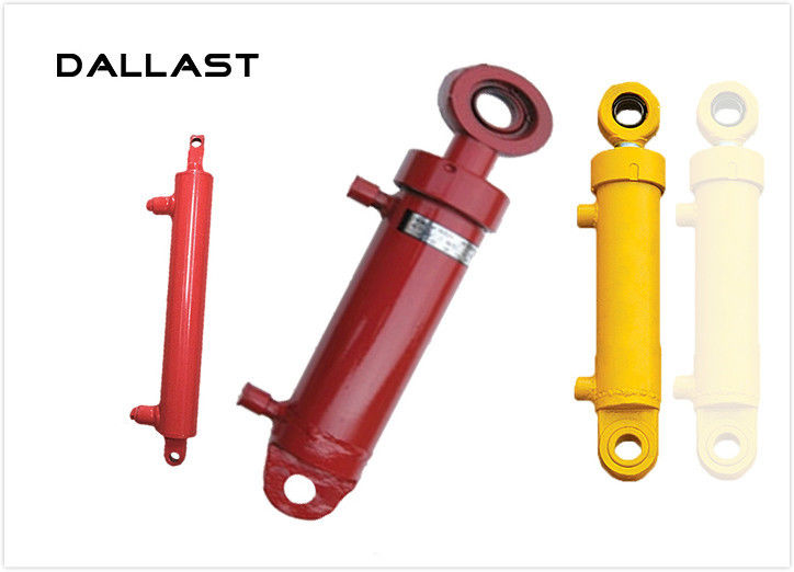 Industry Vehicle / Truck Piston Type Hydraulic Oil Cylinder Double Acting