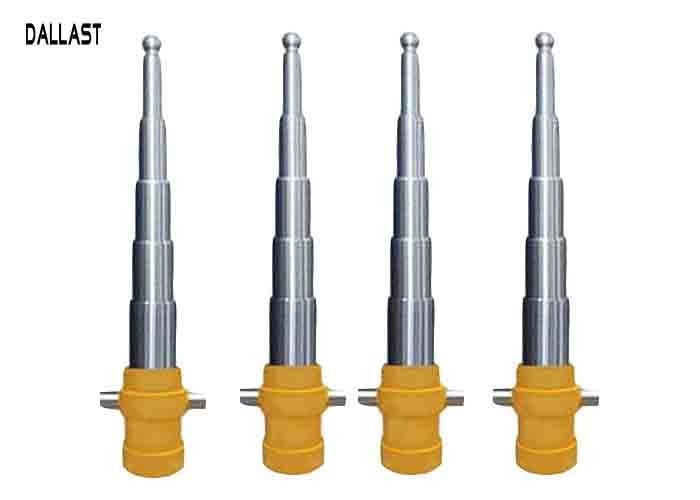 Multi Stage Garbage Truck Hydraulic Cylinders Single Acting Telescoping