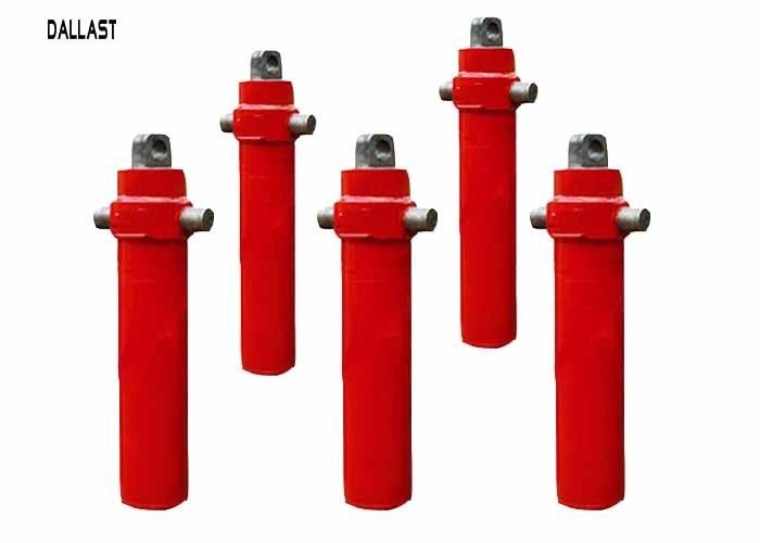 Hydraulic Cylinder Multi Stage Single Acting Front End of Earring Fixed with Axle