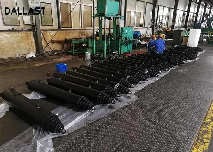 Single Acting FC Sleeve Multi Stage Telescopic Hydraulic Cylinder For Dump Truck