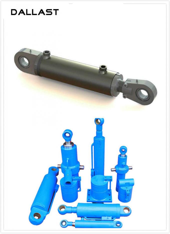 Double Acting Welded Farm Hydraulic Cylinders Piston Type for Sale