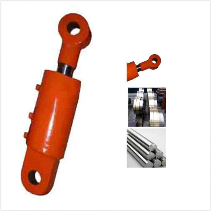 Dual Action Hydraulic Cylinder Piston Chrome Stroke 800mm 3000 PSI Bore