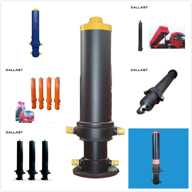 Electric Telescopic Cylinder Dump Truck Long Hydraulic Ram Cylinder