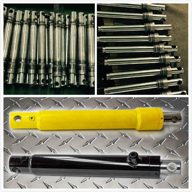 Plunger Hollow Rod Piston Type Hydraulic Cylinder Single Acting for