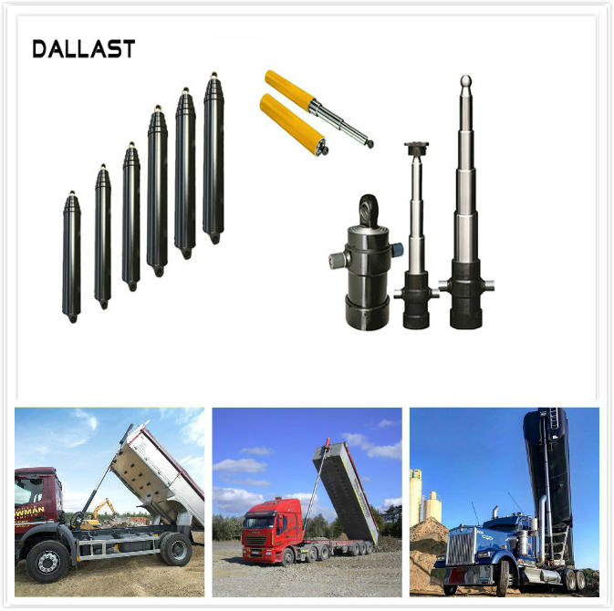 Welded Telescoping Hydraulic Ram 8412210000 HS Code ISO9001 Certification