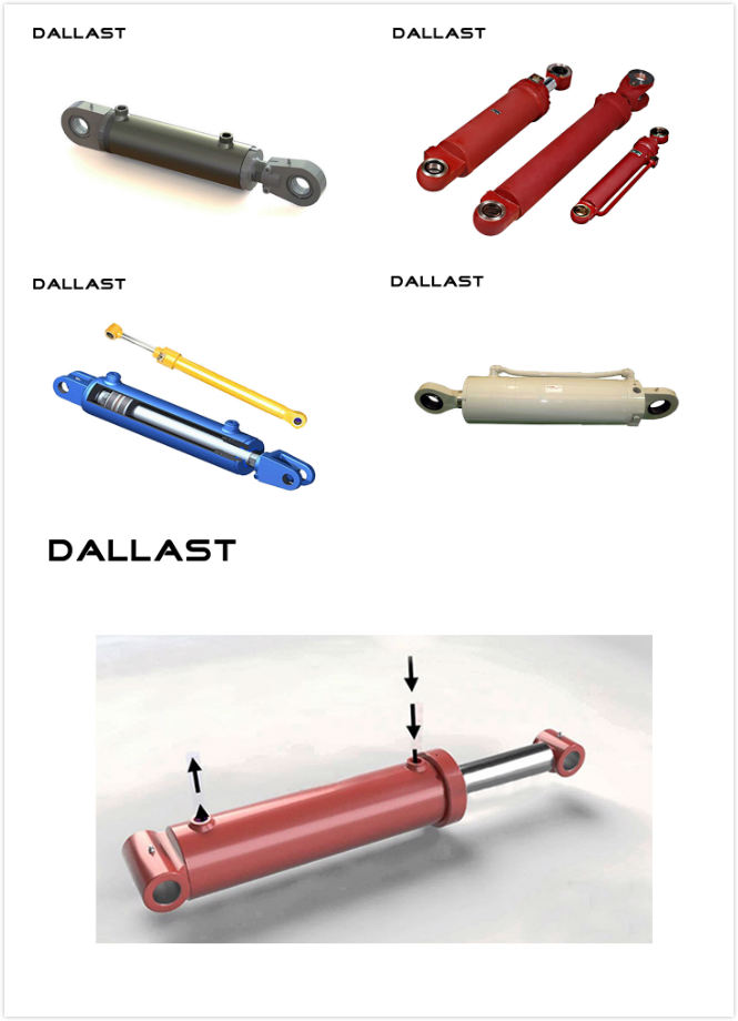 Hydraulic Lift Ram Standard Single Acting Long Stroke Dumper Tipper Trailer