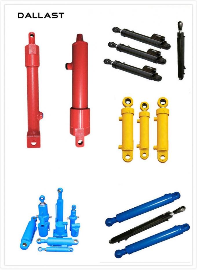 Standard Farm Hydraulic Cylinders Double Acting Piston Type Chrome