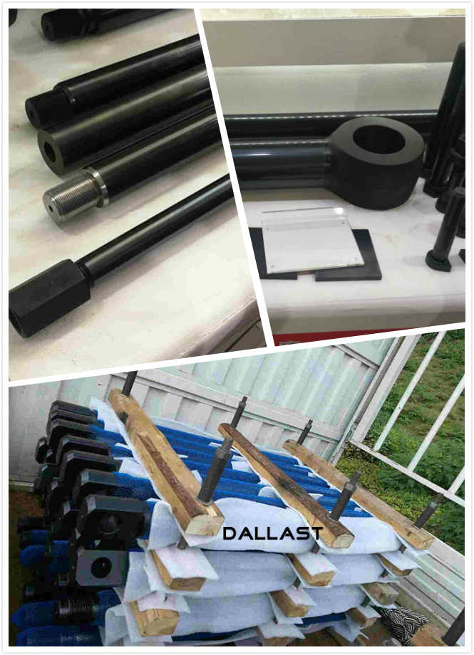 NSS 1000 Hours Hollow Piston Rod , Hard Chrome Plated Steel Tubing Farm Harvesting Equipment